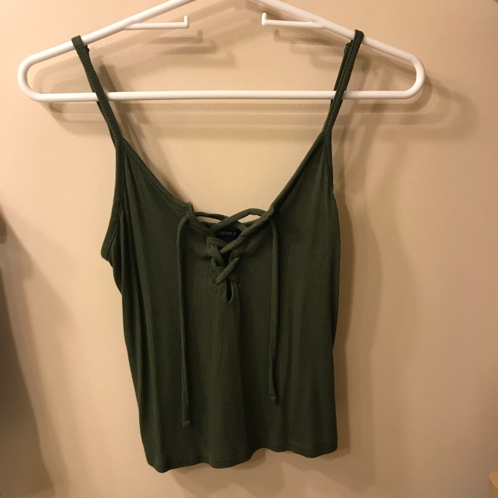 Forever 21 tank with adjustable straps!